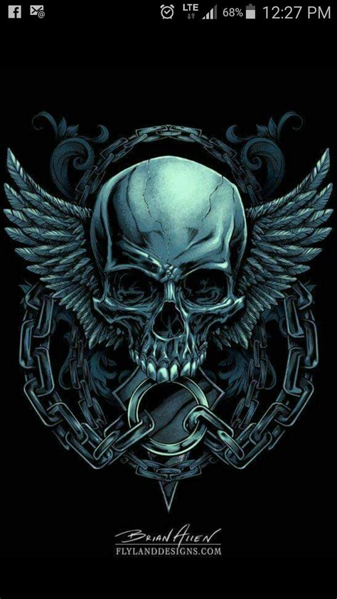 Best Of Badass Skulls Skull Wallpaper Skull Artwork Skull Girl Tattoo