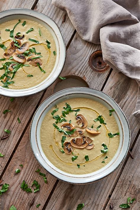 Faire un velouté de champignons veloute aux champignons Robot Watch