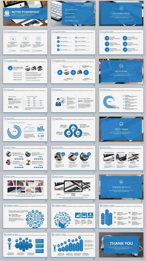 27 Better Blue Professional Powerpoint Templates Professional