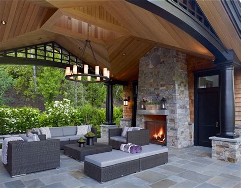 Creating a space that is above and beyond the basic requirements of a home is the best investment. #patio This is an amazing covered patio! | Backyard, Outdoor rooms, Outdoor kitchen design
