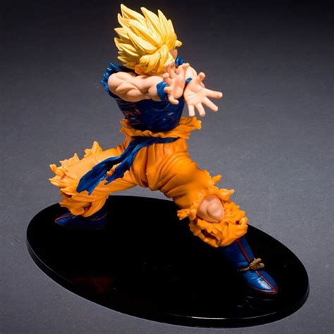 Each user will fire a blue beam projectile that travels across the screen. Dragon Ball Z Son Goku Super Saiyan Action Figure | ドラゴン ...