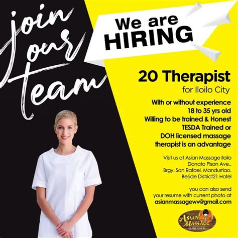 Therapist Jobzeee Job Hiring Philippines