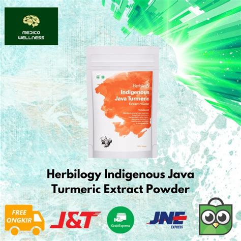 Jual Herbilogy Indigenous Java Turmeric Extract Powder Shopee Indonesia