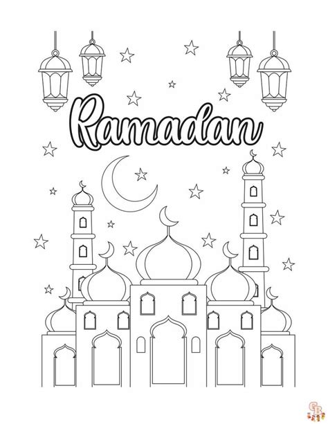Discover The Joy Of Ramadan With Printable Coloring Pages