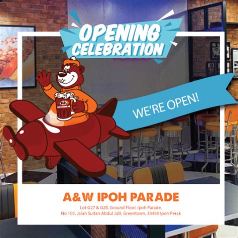 Atrakcje w pobliżu lokalizacji the haven all suite resort, ipoh (ipoh) w serwisie tripadvisor: Events & Promotions - A&W Malaysia