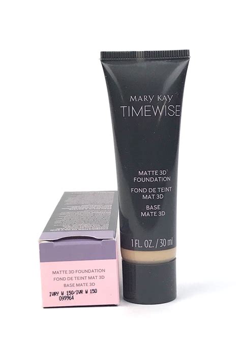 Makeup Face Foundation Matte 3d Foundation Mary Kay Ivory W