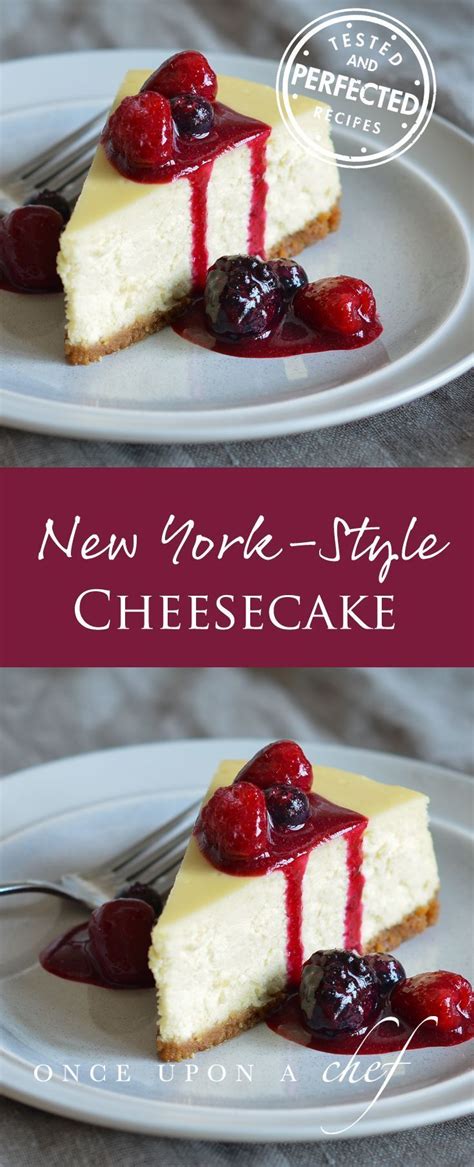 In a large bowl using a hand mixer (or in the bowl of a stand mixer), beat cream cheese and sugar until no lumps remain. New York-Style Cheesecake | Recipe | Cheesecake recipes, Easy cheesecake recipes, Easy cake recipes