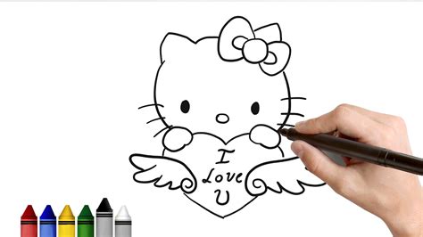 A printable activity book for early readers a short, printable activity book about simple nouns and verbs for early readers, with pictures to color and short sentences to read. Valentine Drawing For Kids at GetDrawings | Free download