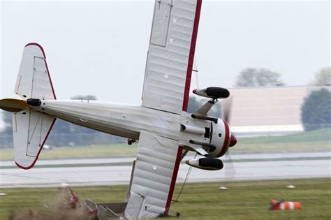 Dayton Air Show Jane Wicker Wing Walker Plane Crash Air Show In