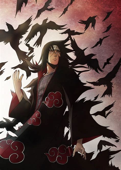 Raven Dark Ninja Poster By Mcashe Art Displate Naruto Anime
