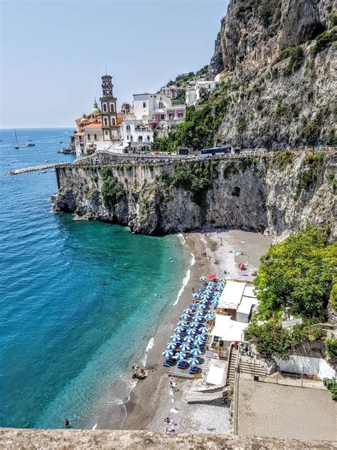 A Hidden Treasure Castiglione Beach On The Amalfi Coast Italy