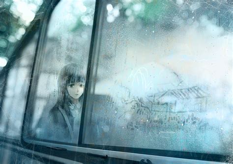 Rain Sad Girl Art Beautiful Pictures Anime Funny Pictures And Best Jokes Comics