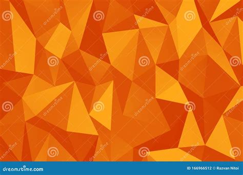 Red Triangle Polygons Background Stock Photography