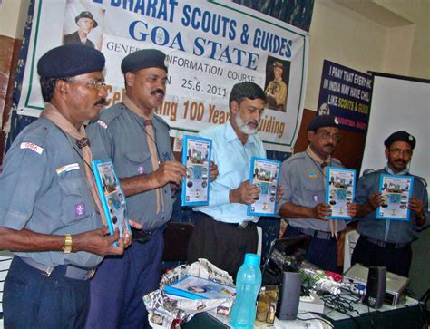 BHARAT SCOUTS AND GUIDES, GOA STATE: SCOUT AND GUIDE LOG BOOK RELEASED