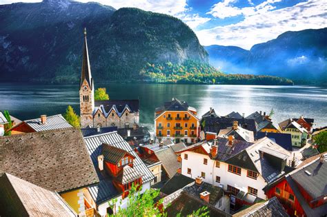 Hallstatt Village Austrian Alps Jigsaw Puzzle In Great Sightings