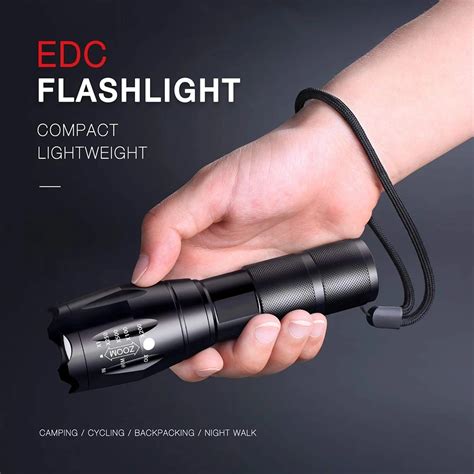 High Lumen Portable Flashlight Xml T6 Torchlight Powerful Tactical