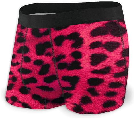 Leopard Print Man S Boxer Briefs Comfortable Breathable Underwear