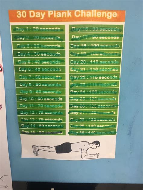 90 Day Plank Challenge