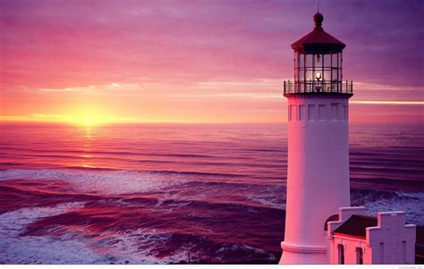 Summer Sunset Lighthouse Desktop Wallpapers Top Free Summer Sunset