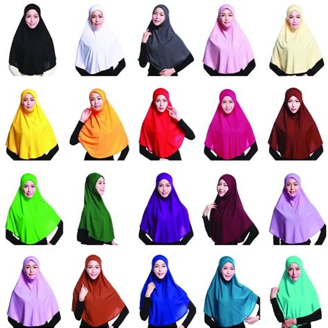 buy fashion cotton muslim hijab niqab muslim head coverings malaysia hijab caps