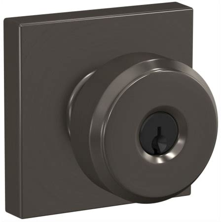 Große auswahl an hochwertigen produkten. Schlage F51ABWE530COL Black Stainless Custom Bowery Single ...