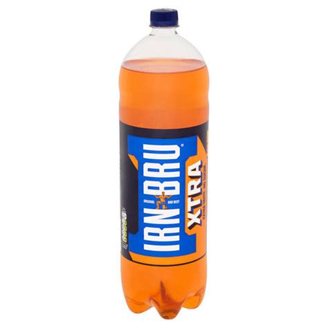 Irn Bru Xtra 2 Litre Bottle Orange And Fruit Flavoured Iceland Foods