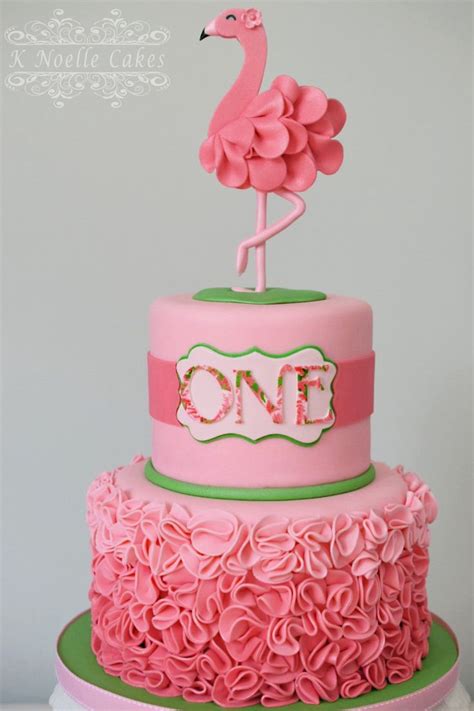 Both will allow for 5 mini cakes, about 5tall (or slightly taller). Flamingo Birthday Cakes