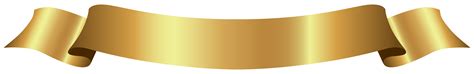 Gold Ribbon Banner Png Clip Art Library Riset