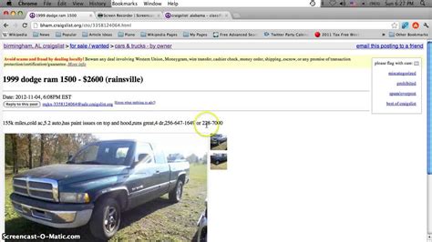 Get free craigslist madison now and use craigslist madison immediately to get % off or $ off or free shipping. Craigslist Birmingham Used Cars and Trucks - Searching For ...