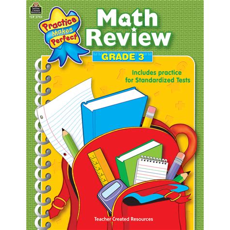 Math Review Grade 3 Tcr3743 Teacher Created Resources