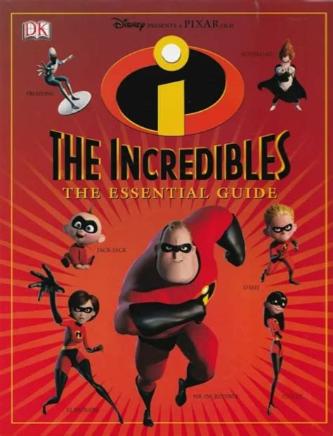 Disney Pixar Incredibles Essential Guide Hc Elastigirl Dash Violet Syndrome 12 86 Picclick