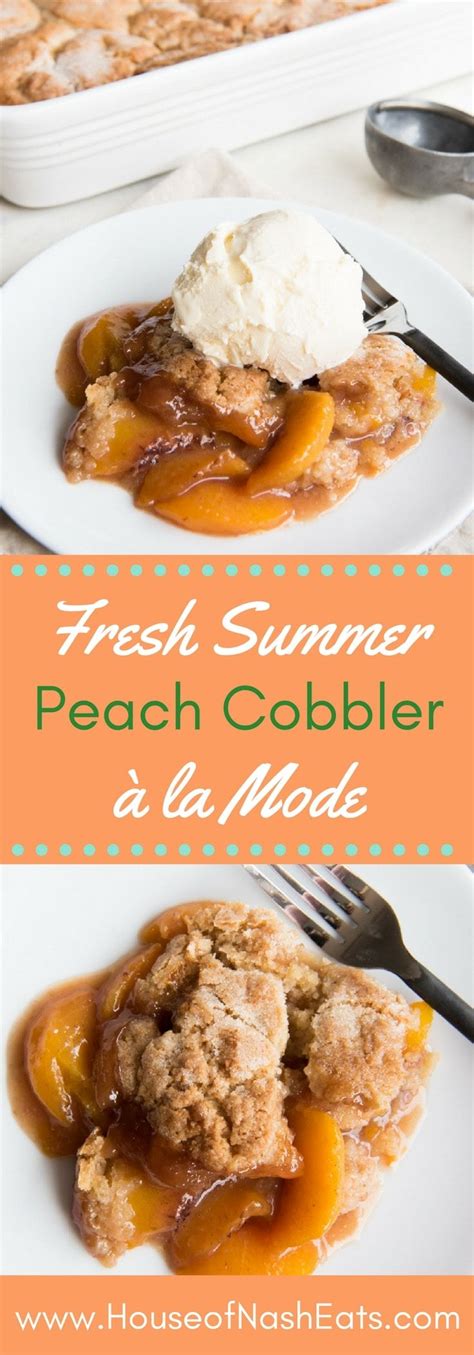 Fresh Peach Cobbler Just May Be The Ultimate Summer Dessert Comfort