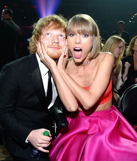 Taylor Swift Proves Shes The Perfect Bff With This Sweet Tribute To Ed Sheeran In Time Magazine