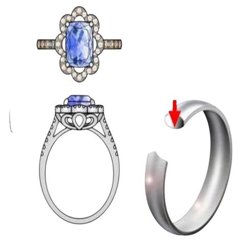 Le Vian Ring Featuring Deep Sea Blue Topaz Chocolate Diamonds Nude