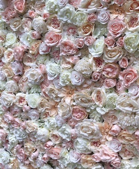 Wedding Flower Wall Panel Backdrop For Wedding Arrangement Artificial