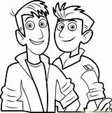 Coloring Wild Kratts Pages Colouring Print Drawing Coloringpages101 Color Inspirations Fabulous Clipartmag sketch template