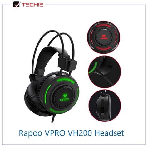 Rapoo Vpro Vh200 Illuminated Gaming Headset Price And Full