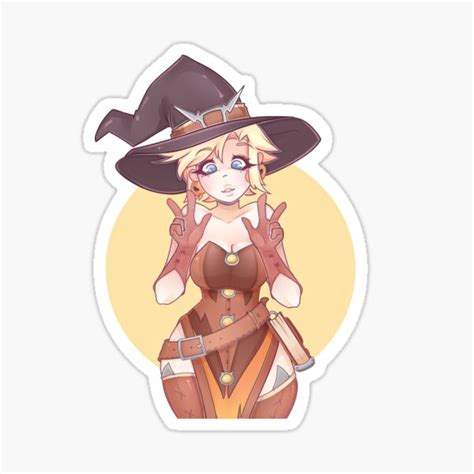 Mercy Overwatch Stickers Redbubble