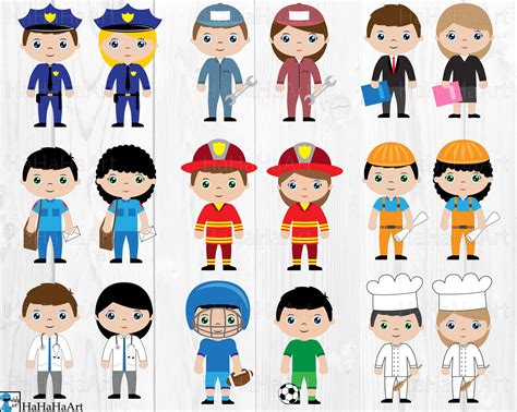 Career Path Clipart For Kids