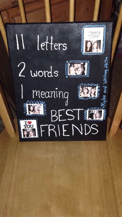 Queency Birthdayy Friends Diy Presents For Best Friends Bestie Ts