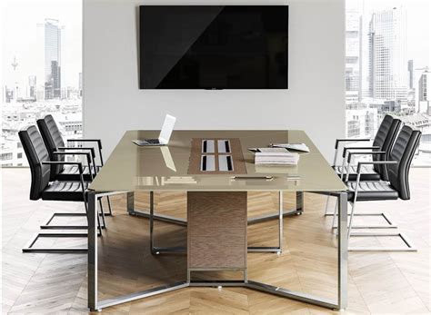 Not all collaborative activities necessitate a table. Glass Boardroom & Conference Room Tables - Calibre Furniture