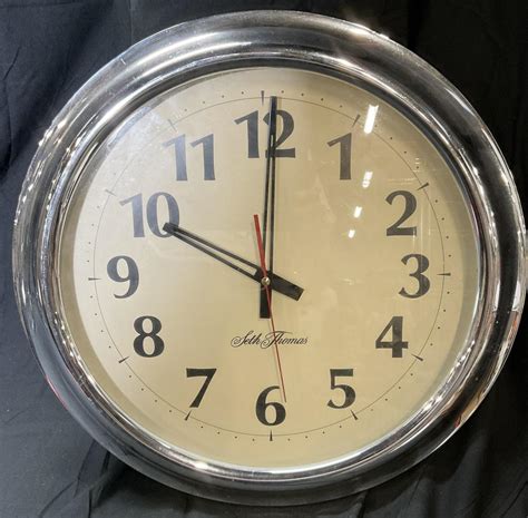 Sold At Auction Vintage Seth Thomas Wall Clock