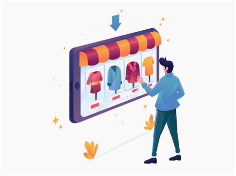 Storefront Illustration By Pixel True On Dribbble