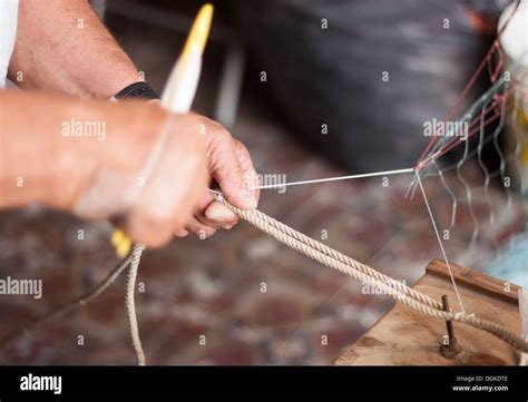 Weaving Fishing Net Hi Res Stock Photography And Images Alamy