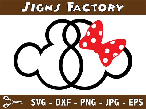 Free Svg Disney Mickey And Minnie Svg 11719 File For Cricut
