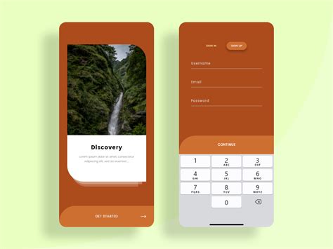 Welcome And Signup Concept Screens For Mobile App Uplabs