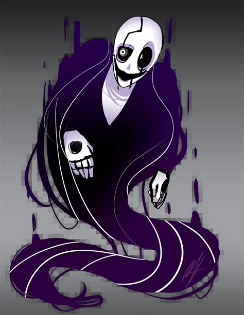 Undertale Gaster By Deepfriedpaint On Deviantart