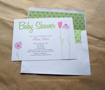No need for a shower, a sprinkle will do. Zazzle Baby Shower Invitations: Do It Yourself Shower ...