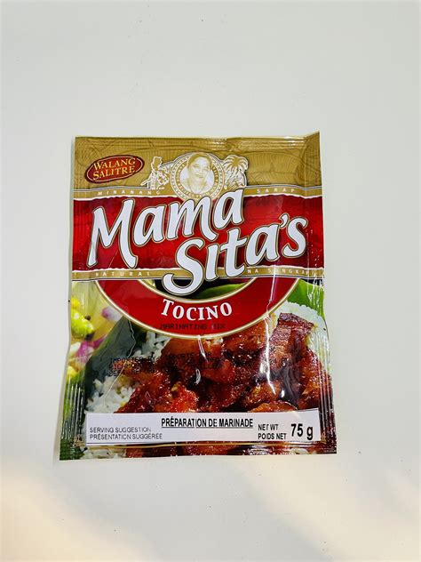Mama Sitas Tocino Marinating Mix 75g More Foods Mart