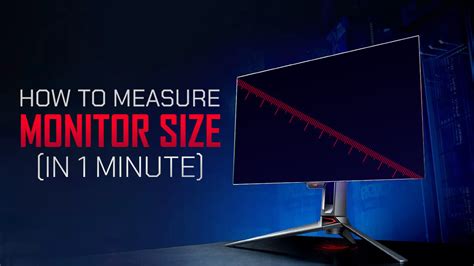 How To Measurefigure Out Your Monitor Size In 1 Minute